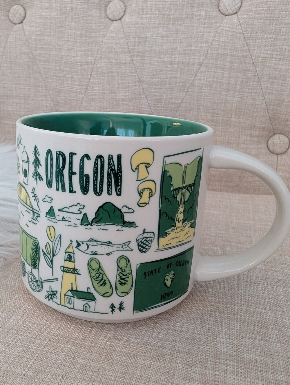 Starbucks Oregon Been There Series mug